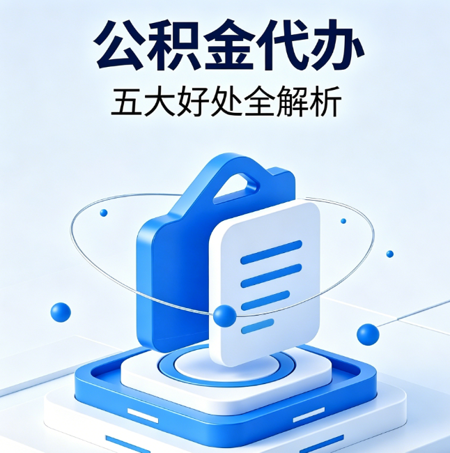鹤岗公积金代办到底值不值？这5大好处让你少走弯路